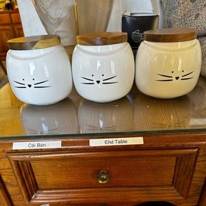 Cat kitchen jar